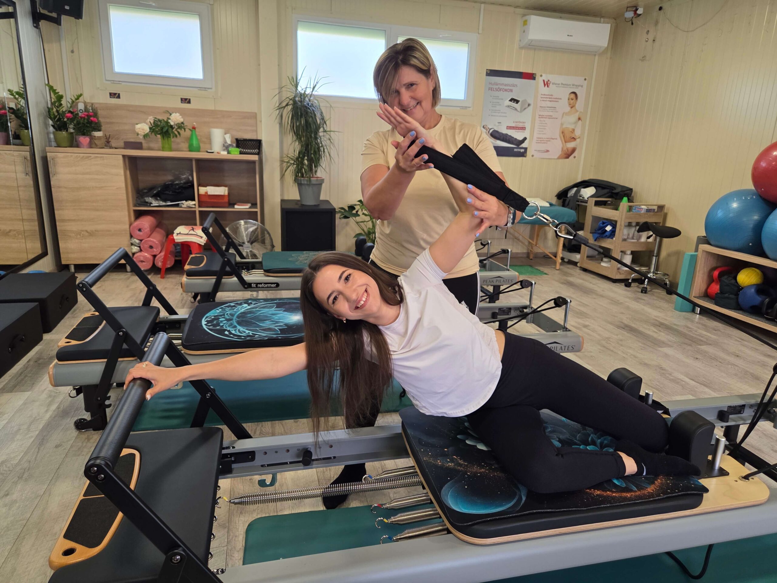 Reformer Pilates óra a Főnix Fitness Hatvanban